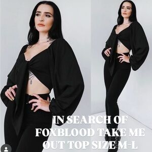ISO FOXBLOOD TAKE ME OUT TOP SIZE M-L